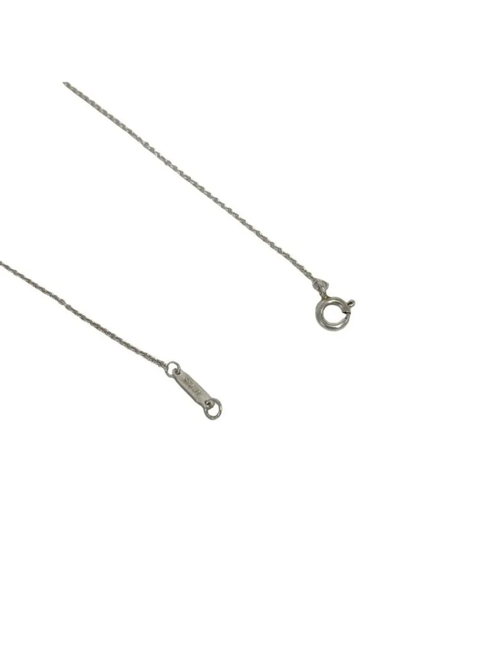 Tiffany & Co Vintage Enchant Heart Necklace 925 Sterling Silver